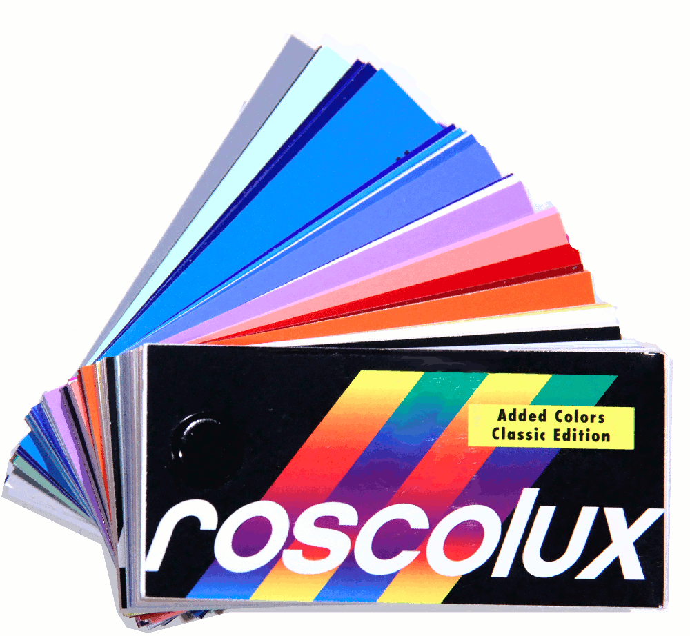 Rosco Roscolux Swatchbook