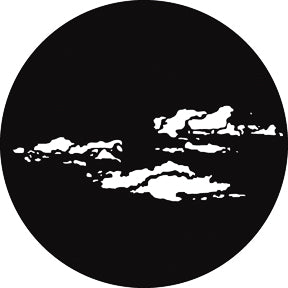 G225 Cloud 2 - Rosco Standard Steel Gobo