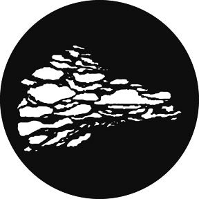 G226 Cloud 3 - Rosco Standard Steel Gobo