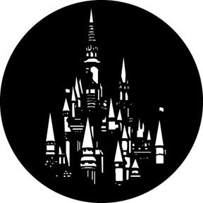 G316 Fantasy Castle - Rosco Standard Steel Gobo