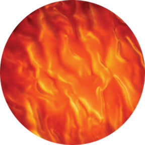 33101 Red Ripple - Rosco Effects Glass Gobo