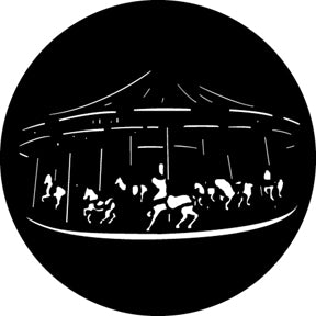 G334 Carousel - Rosco GAM Standard Steel Gobo