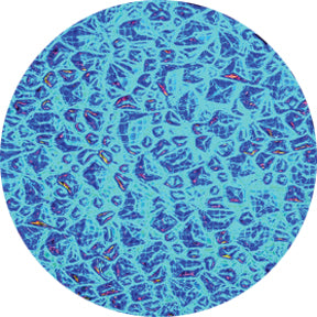 33404 Cyan Sparkelite - Rosco Effects Glass Gobo