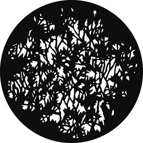 G379 Open Foliage - Rosco Standard Steel Gobo