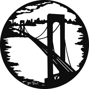 G504 Suspension Bridge - Rosco GAM Standard Steel Gobo