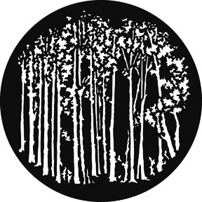 G510 Reversed Saplings - Rosco GAM Standard Steel Gobo