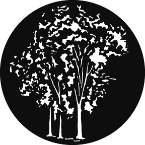 G522 Grove A - Rosco GAM Standard Steel Gobo