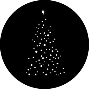 G538 Christmas Tree B - Rosco GAM Standard Steel Gobo