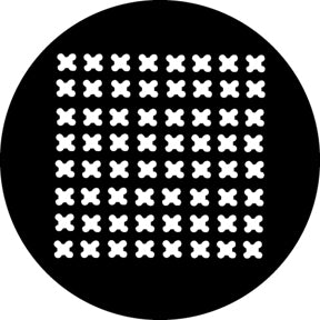 G557 Grille 2 - Rosco GAM Standard Steel Gobo