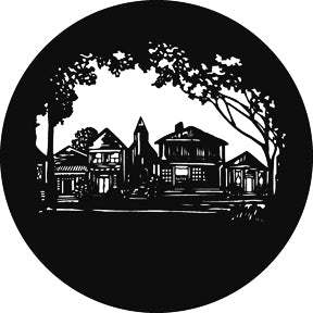 G563 Town A - Rosco GAM Standard Steel Gobo