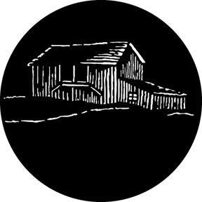 G566 Barn - Rosco Standard Steel Gobo