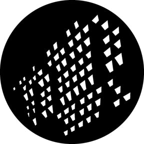 G605 Factory Windows - Rosco GAM Standard Steel Gobo