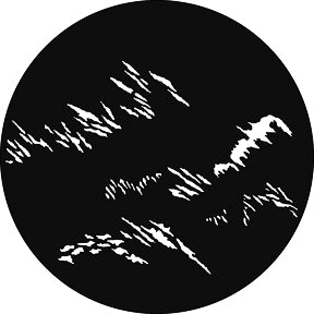 G609 Cloud 25B - Rosco GAM Standard Steel Gobo