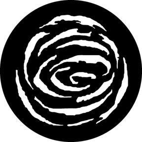 G639 Whirlpool - Rosco GAM Standard Steel Gobo