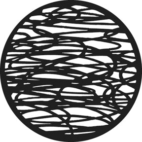 G659 Pasta 1 - Rosco GAM Standard Steel Gobo