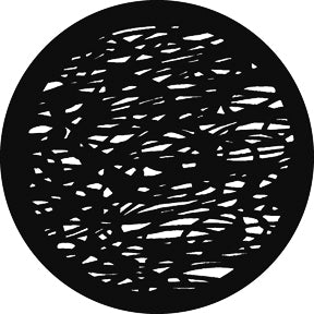 G660 Pasta 2 - Rosco GAM Standard Steel Gobo