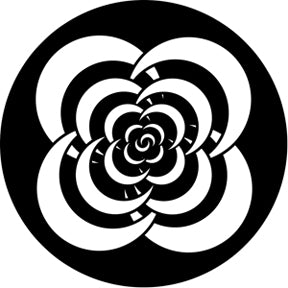 71016 Crescents 3 - Rosco Standard Steel Gobo