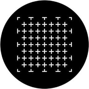 71019 Crosses - Rosco Standard Steel Gobo