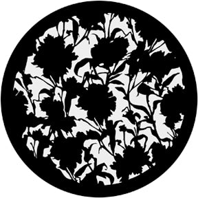 71025 Floral 8  Rosco Stainless Steel Gobo