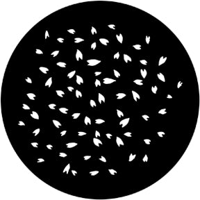 71034 Leaf Confetti - Rosco Standard Steel Gobo