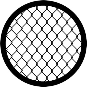 71060 Wire Fence  Rosco Stainless Steel Gobo
