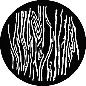 G720 Wood - Rosco GAM Standard Steel Gobo