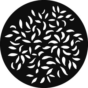 G730 Open Leaves - Rosco GAM Standard Steel Gobo