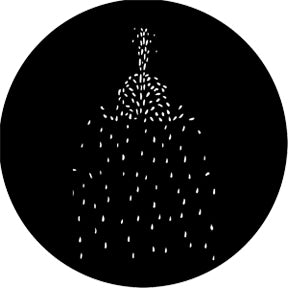 73622 Fountain B  Rosco Stainless Steel Gobo