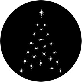 73634 Christmas Tree D  Rosco Stainless Steel Gobo