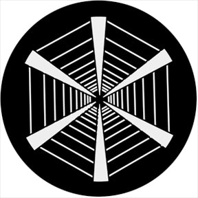 74014 Motion Gobo - Symmetric14  Rosco Stainless Steel Gobo