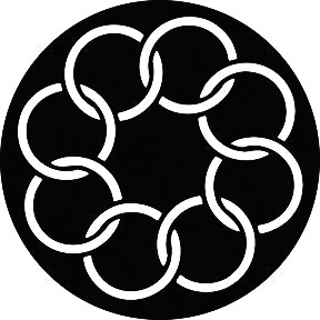 G754 Eight Rings - Rosco GAM Standard Steel Gobo