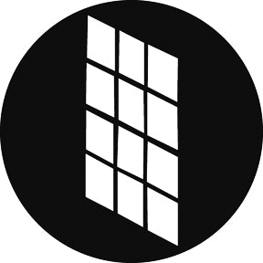 G760 Office Window 5 - Rosco Standard Steel Gobo GAM