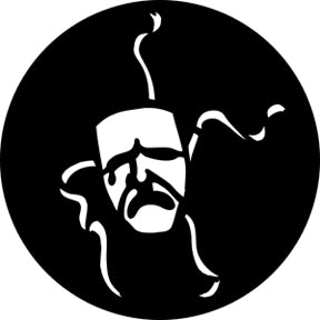 76519 Tragedy Mask - Rosco Standard Steel Gobo