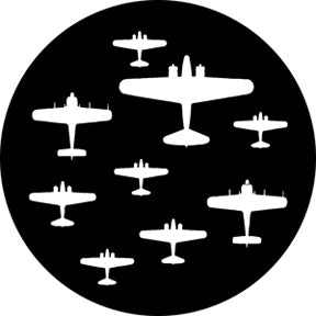 76561 World War Planes 1 - Rosco Standard Steel Gobo
