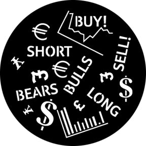 76564 Stock Market - Rosco Standard Steel Gobo