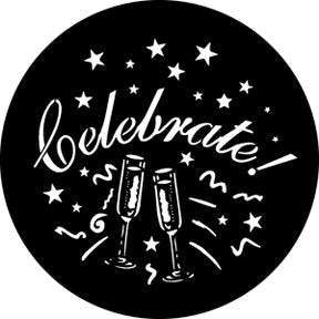 76588 Celebration Drinks - Rosco Standard Steel Gobo