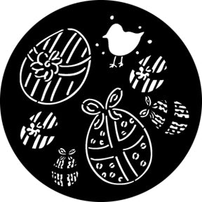 76612 Easter Eggs - Rosco Standard Steel Gobo