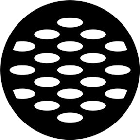 77072 Ellipse 2 - Rosco Standard Steel Gobo