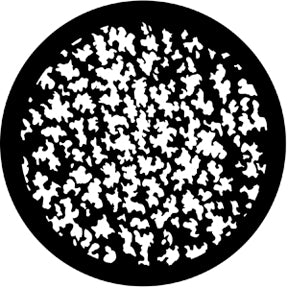 77119 Leaf Breakup (small) - Rosco Standard Steel Gobo