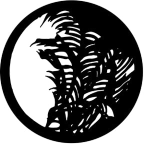 77127 Palm Leaf - Rosco Standard Steel Gobo