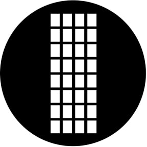 77142 Georgian - Rosco Standard Steel Gobo