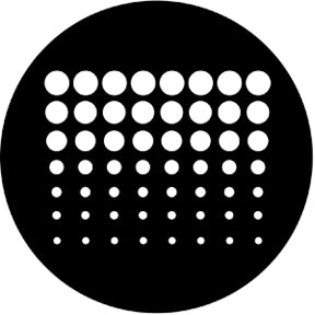 77226 Geometrics 7  Rosco Stainless Steel Gobo