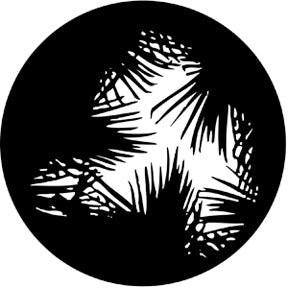 77282 Dense Palm - Rosco Standard Steel Gobo