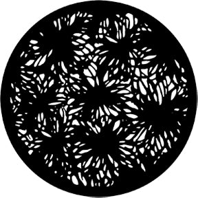 77386 Floral 1  Rosco Stainless Steel Gobo