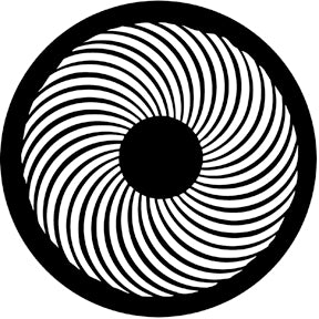 77393 Geometrics 3  Rosco Stainless Steel Gobo