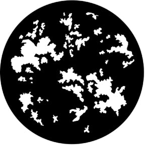 77407 Dapple (Large) - Rosco Standard Steel Gobo
