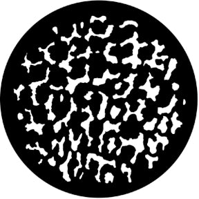 77409 Ocelot (medium) - Rosco Standard Steel Gobo