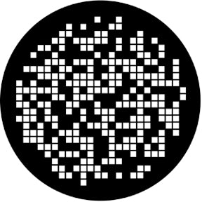 77411 Crossword  Rosco Stainless Steel Gobo