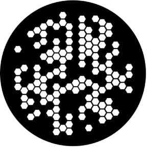 77413 Honeycomb  Rosco Stainless Steel Gobo