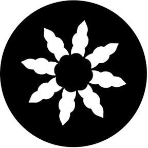 77538 Rose (a)  Rosco Stainless Steel Gobo